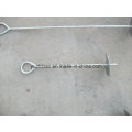 Ground Screw, Pole Anchor for Construction, Earth Auger/Ground Anchor